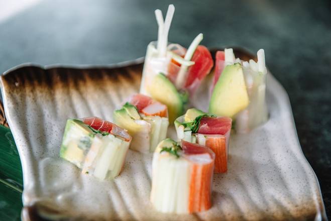 Order Fresh Spring Roll food online from Tsunami Japanese Restaurant store, North Charleston on bringmethat.com