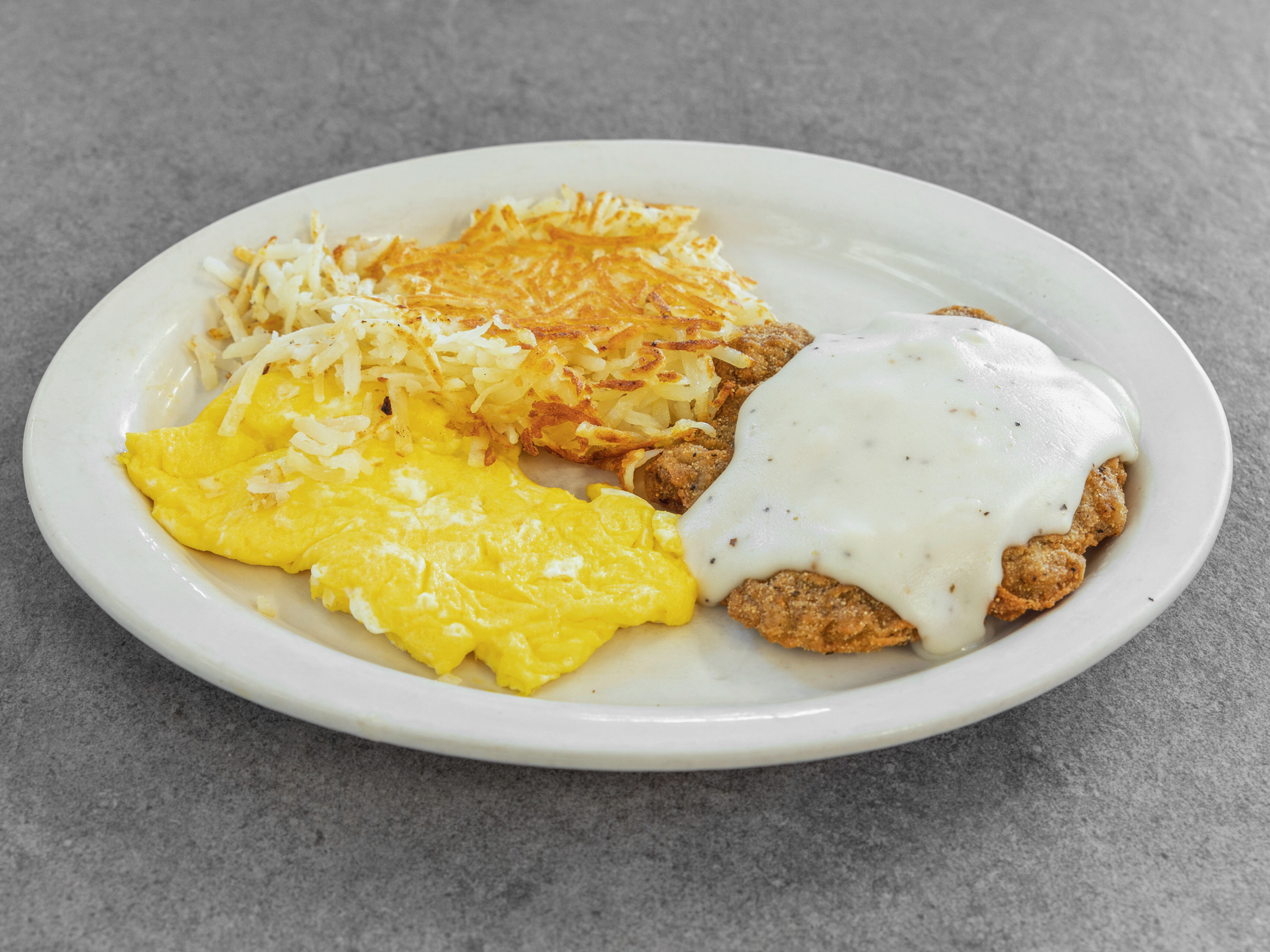 Order Country Fried Breakfast Special food online from Lisa's 5th Street Diner store, Bowling Green on bringmethat.com