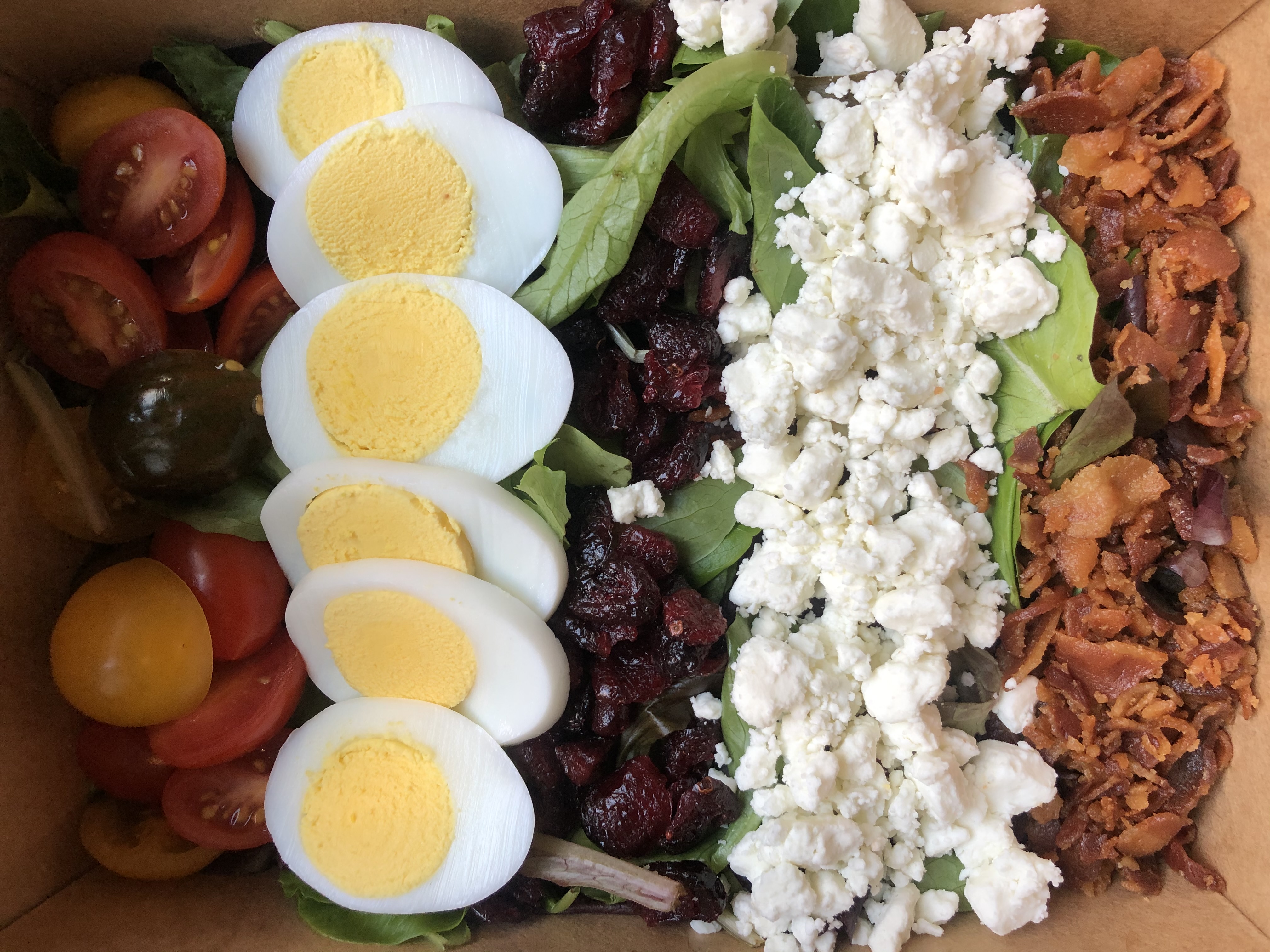 Order Belly's Cobb Salad food online from My Belly's Playlist store, New York on bringmethat.com