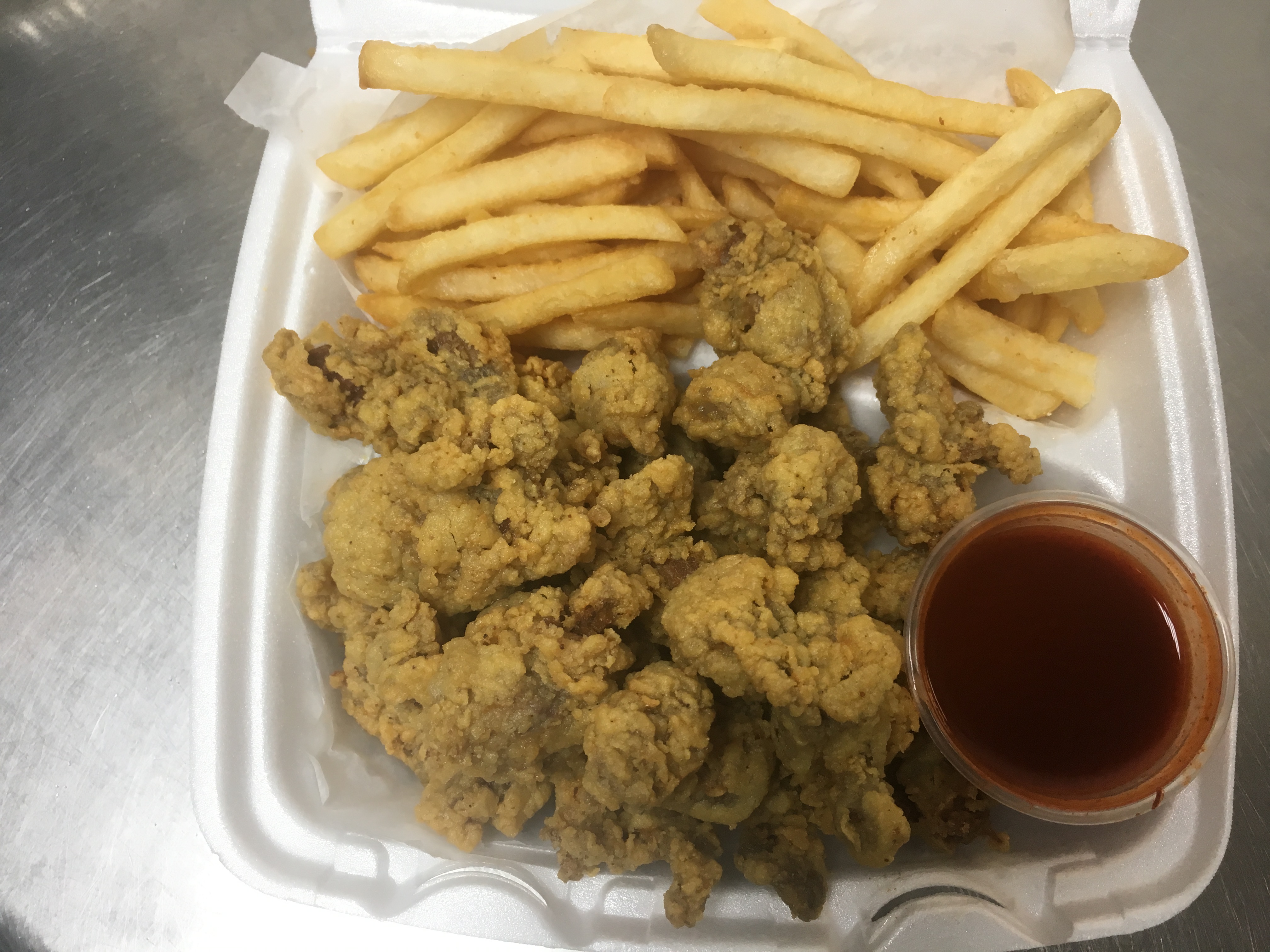 Order Chicken Gizzards Dinner  food online from Sharks Fish store, Chicago on bringmethat.com