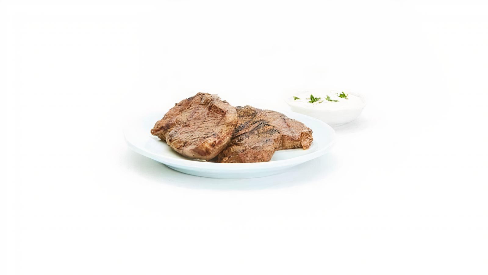 Order Side of Chargrilled Lamb food online from Taziki Mediterranean Cafe store, Alpharetta on bringmethat.com