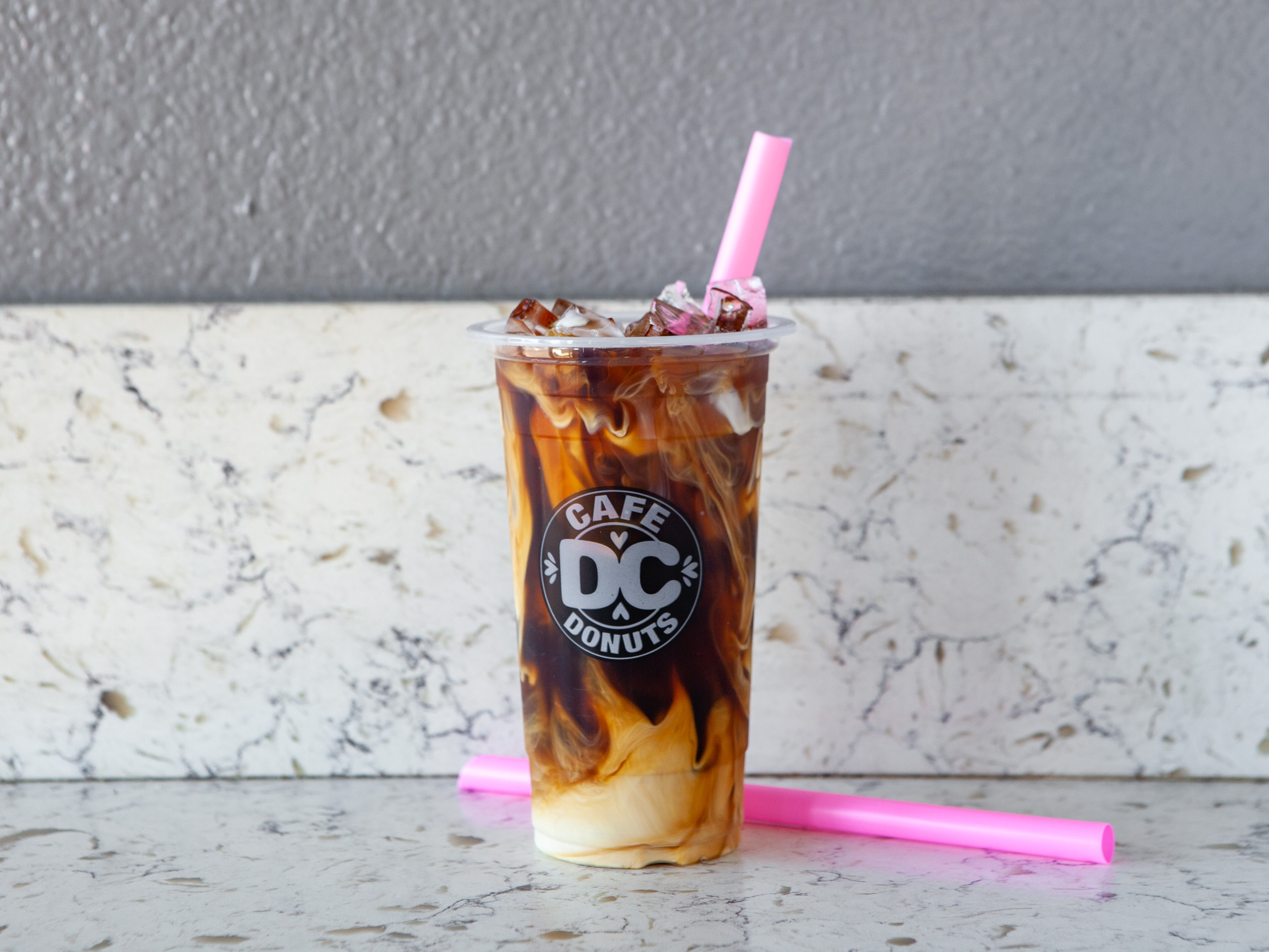 Order Iced Coffee food online from Dc Cafe Donuts store, Reseda on bringmethat.com