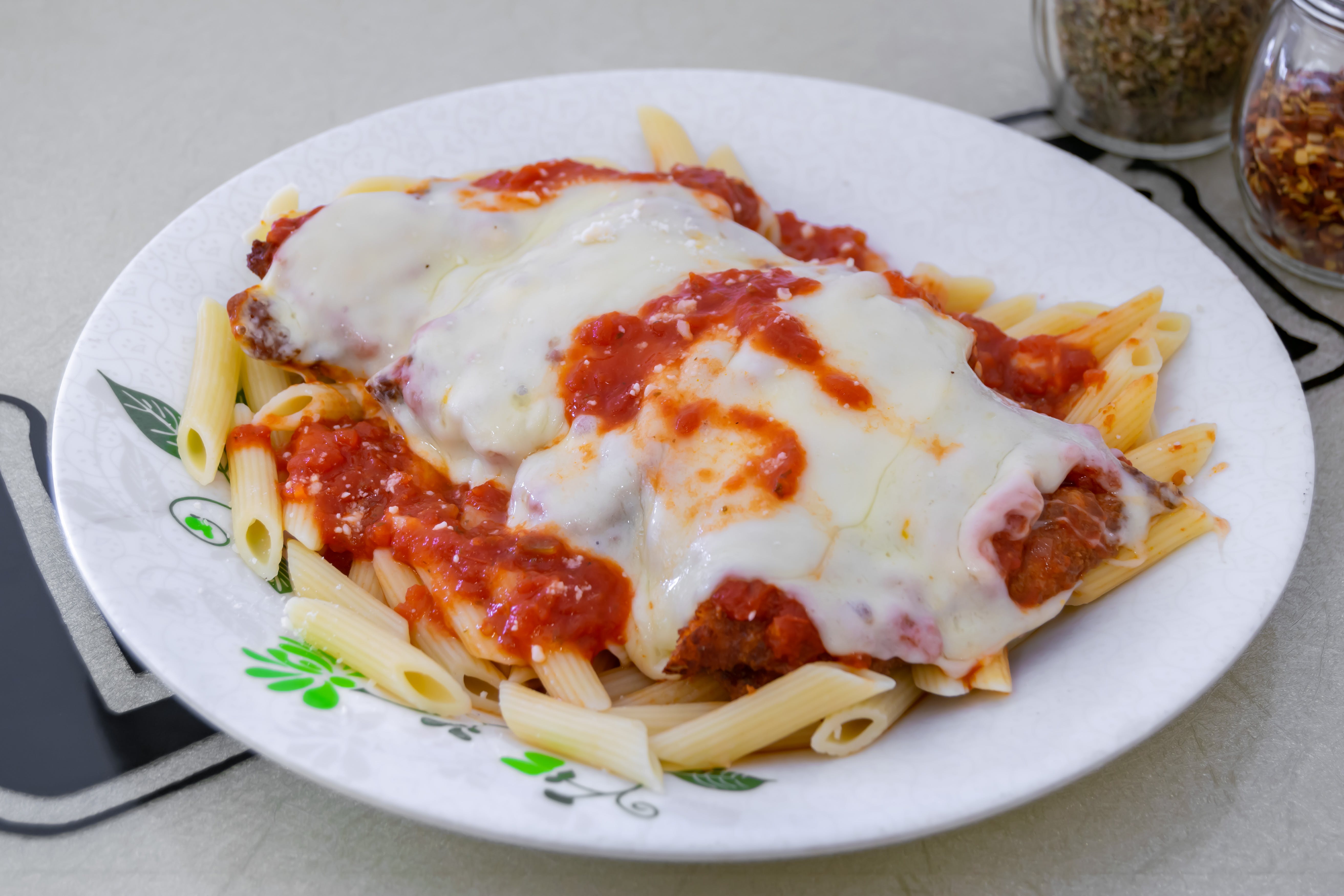 Order Chicken Parmigiana - Dinner food online from Luigi New York Style Pizza store, South Plainfield on bringmethat.com