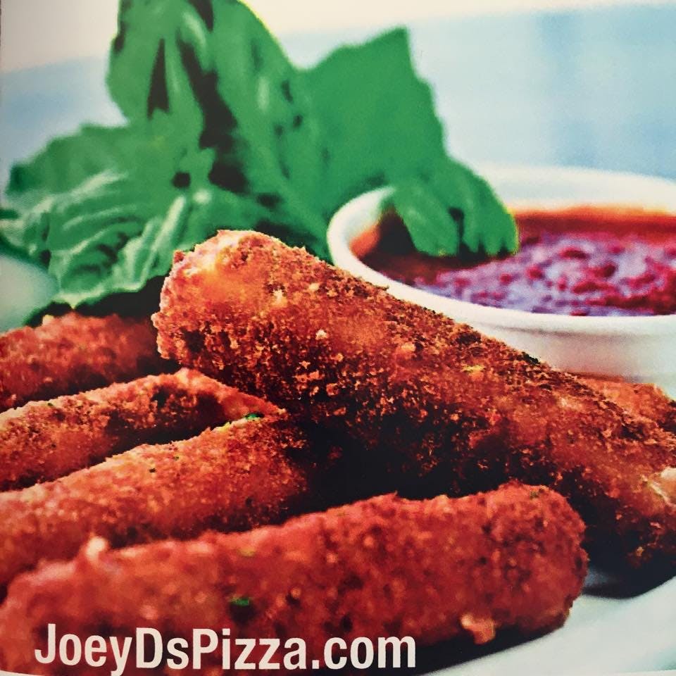 Order Mozzarella Sticks - 6 Pieces food online from Joey D's Pizza store, Metuchen on bringmethat.com