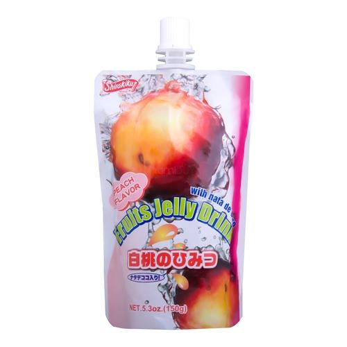 Order Peach Jelly Drink food online from Shiki Bento House store, Foster City on bringmethat.com