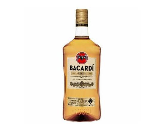 Order Bacardi Gold, 750mL rum (40.0% ABV) food online from Pit Stop Liquor Mart store, El Monte on bringmethat.com