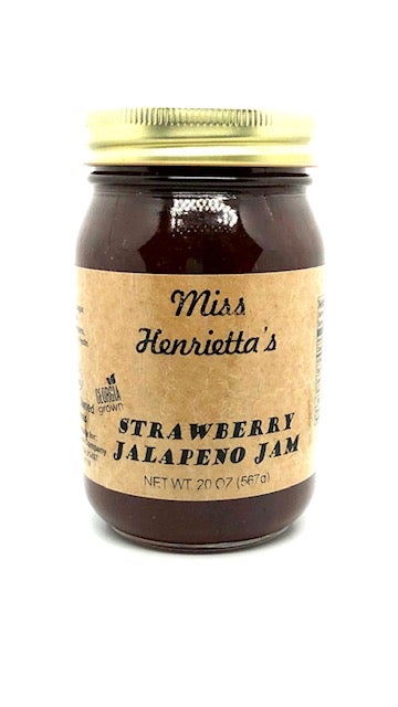 Order Strawberry Jalapeno Jam food online from Savannah Sauce Company Inc store, Pooler on bringmethat.com