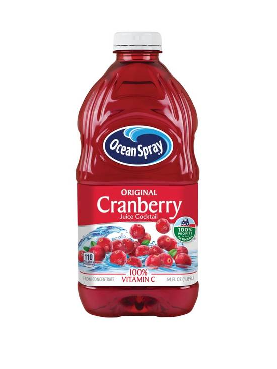 Order Ocean Spray 100% Cranberry Juice Cocktail, 64 OZ food online from Cvs store, LITTLE ROCK on bringmethat.com