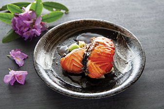Order Salmon Teriyaki food online from Kumo Sushi store, Plainview on bringmethat.com