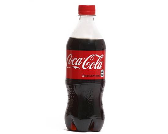 Order Coke (20 oz bottle) food online from Half Moon Grill store, New Orleans on bringmethat.com