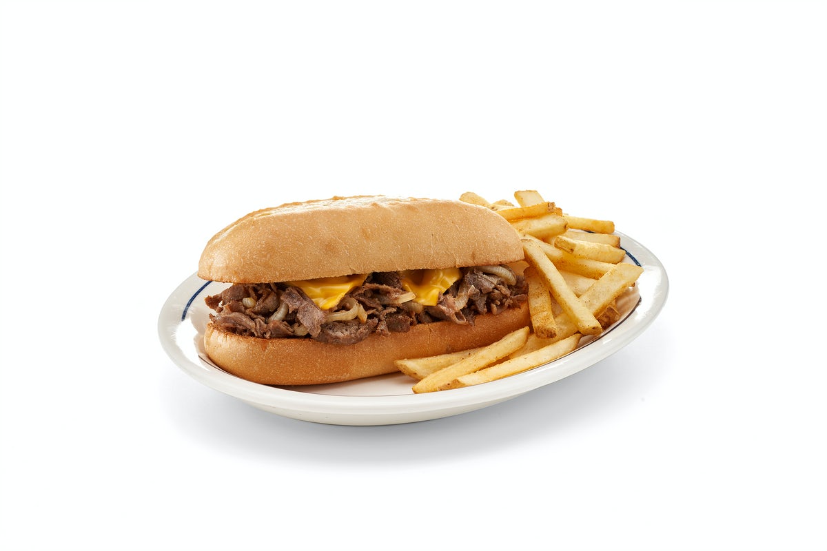 Order Philly Cheese Steak Stacker food online from IHOP store, Elk Grove on bringmethat.com