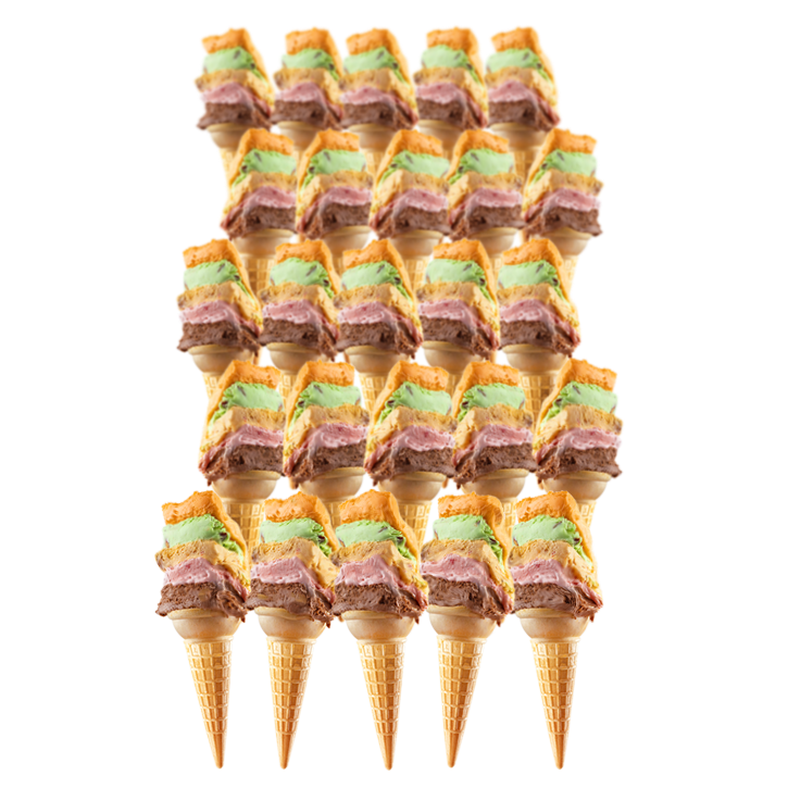 Order 25 Cone Pack food online from The Original Rainbow Cone store, Chicago on bringmethat.com