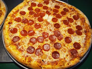 Order (2) Large 16'' 1-Topping Pizzas & 2 Liter food online from Ny Pizza Pasta store, Bedford on bringmethat.com