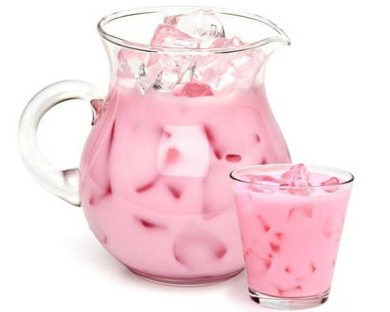 Order Nom Yen (Thai Pink Milk) นมเย็น food online from Red basil thai kitchen store, Long Island City on bringmethat.com