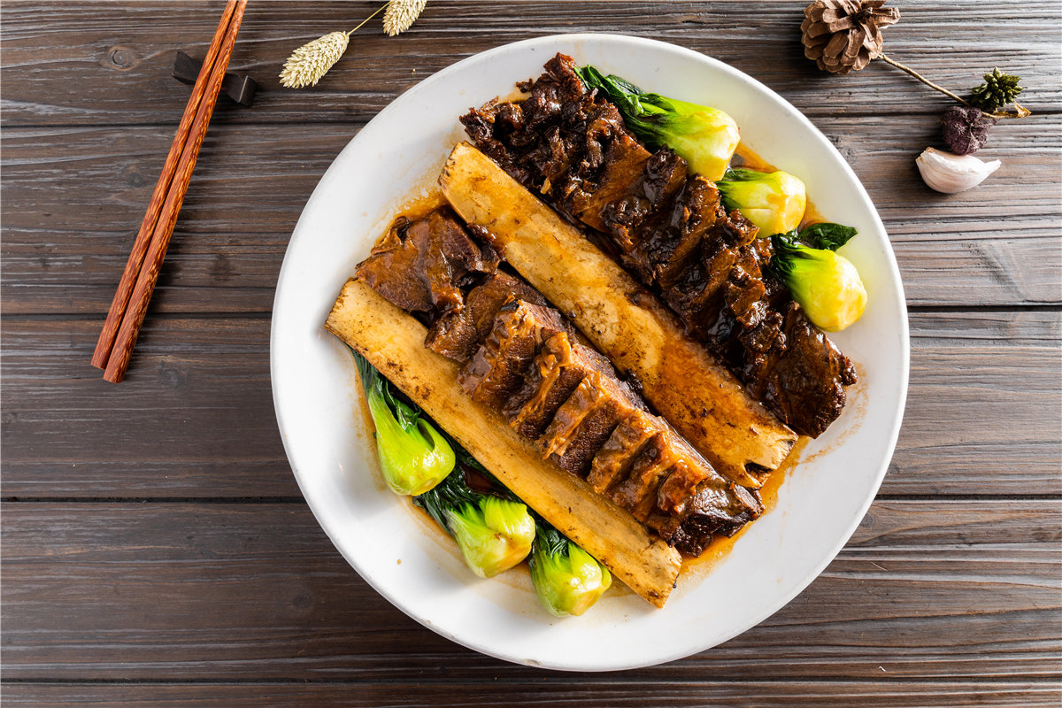 Order Braised Beef Rib food online from Sichuan hot pot cuisine store, New York on bringmethat.com