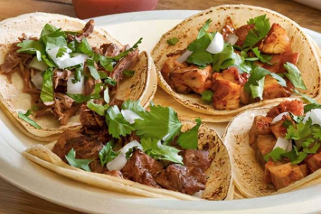 Order 4 Soft Street Tacos food online from Ranch Milk store, Freedom on bringmethat.com