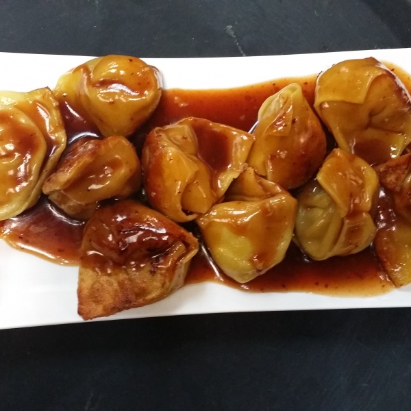 Order 10 Pan-Fried Wontons food online from Yan Asian Restaurant store, Rutherford on bringmethat.com