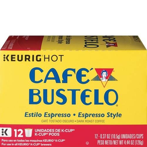 Order Cafe Bustelo Espresso K-Cup Pods, 12CT food online from Cvs store, PARKERSBURG on bringmethat.com