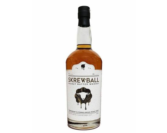 Order Skrewball Whiskey, Peanut Butter Whiskey · 750 mL  food online from House Of Wine store, New Rochelle on bringmethat.com