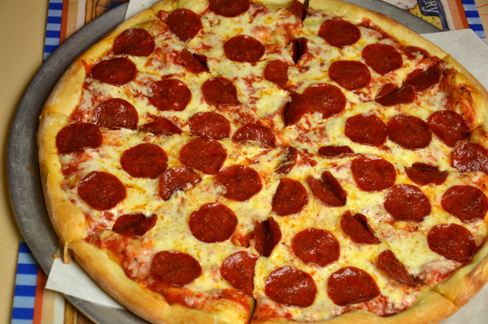 Order Meat Lover Pizza food online from Garden's Pizza store, Philadelphia on bringmethat.com