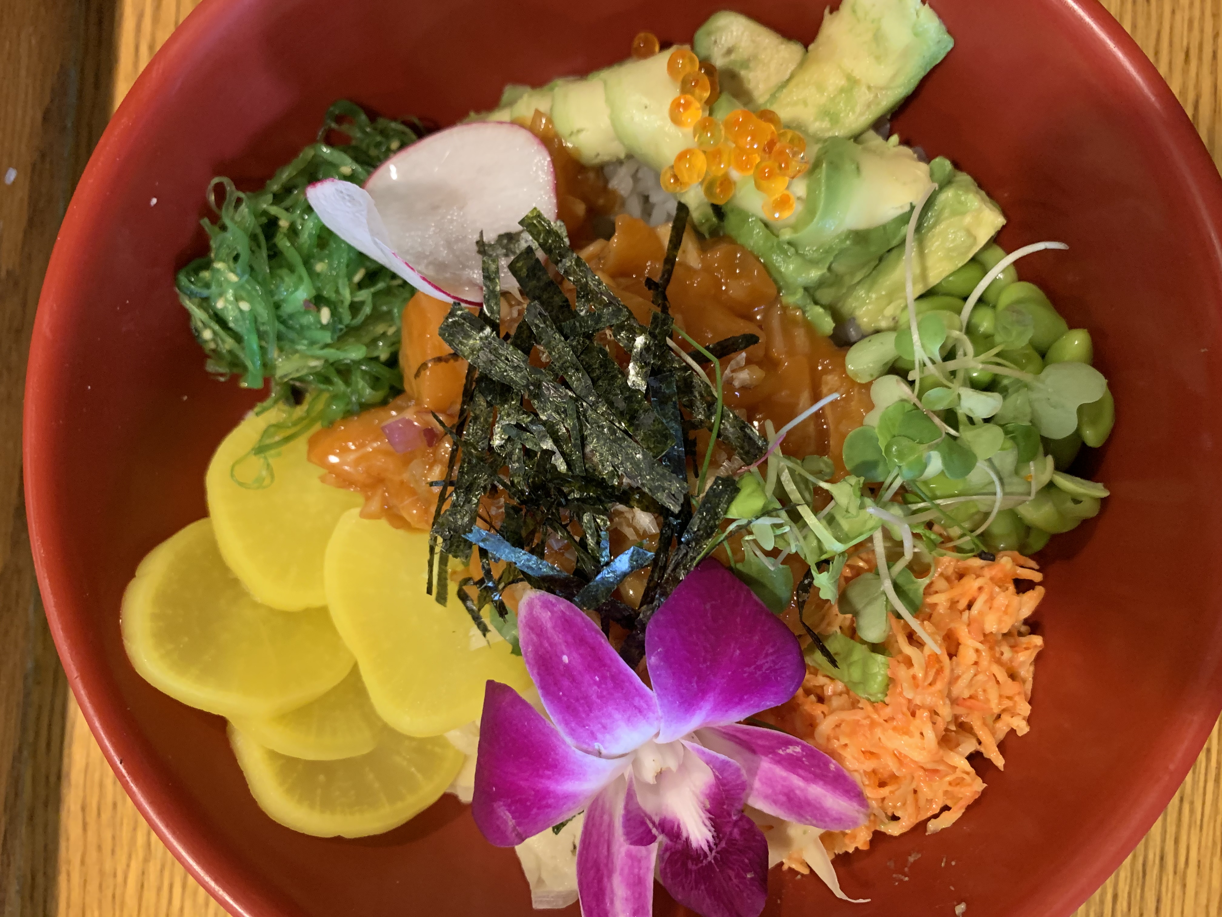 Order Hawaiian Poke Bowl food online from Hikaru Sushi store, Orangeburg on bringmethat.com