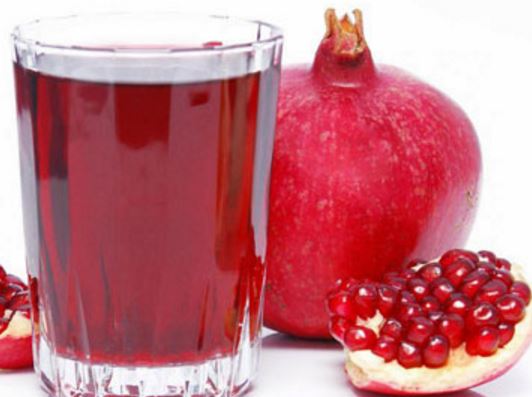 Order Pomegranate Juice food online from Thai Lily Cafe store, Houston on bringmethat.com