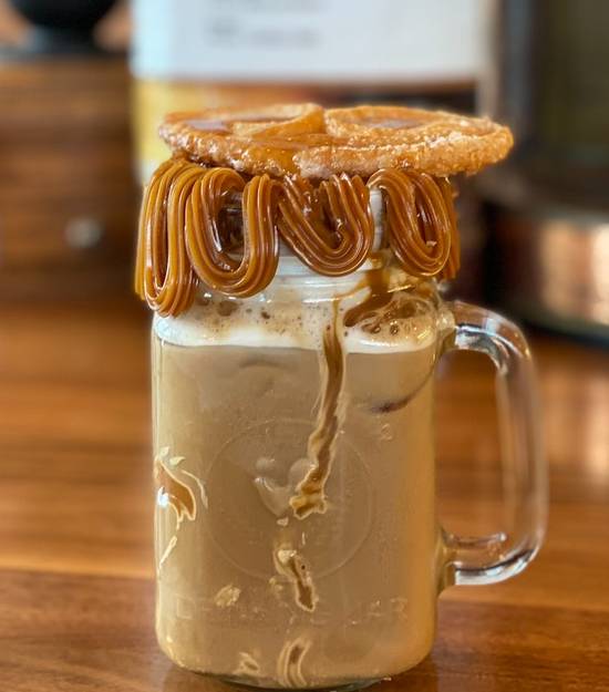 Order Iced Dulccino food online from La Boulangerie Boul'Mich store, Key Biscayne on bringmethat.com