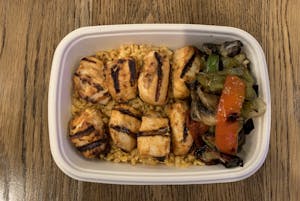 Order MP8- CHIPOLTLE CHICKEN w/ VEGETABLES food online from Athenian Fresh Grill store, North Arlington on bringmethat.com