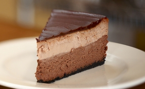 Order Chocolate Peanut Butter Cheesecake  food online from Ooh La La store, Katy on bringmethat.com