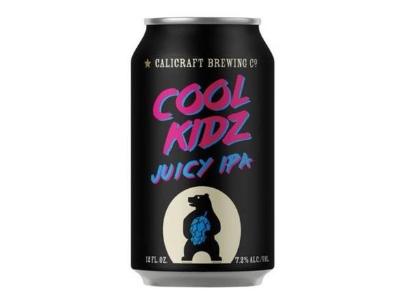 Order Calicraft Brewing Cool Kidz Juicy IPA - 6x 12oz Cans food online from S H Liquor Market store, Los Angeles on bringmethat.com