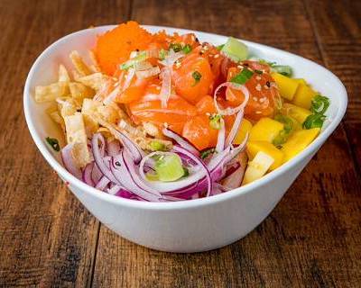 Order Citrus Salmon Poke food online from Sushi Runner Express store, South Miami on bringmethat.com