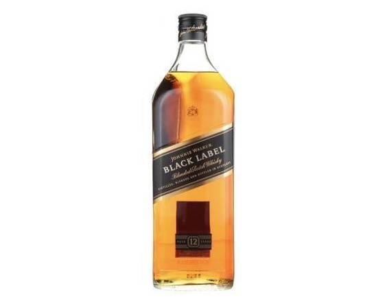 Order Johnnie Walker Black Label, 1.75L scotch (40.0% ABV) food online from Cold Spring Liquor store, Liberty Hill on bringmethat.com