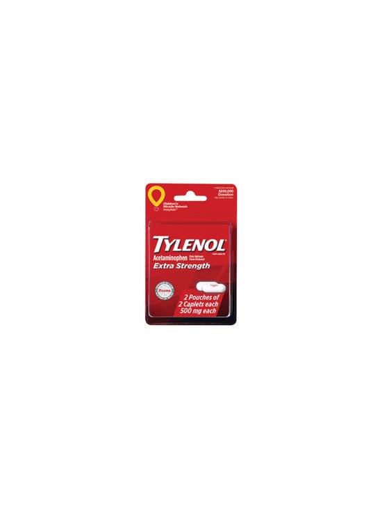 Order Tylenol Extra Strength 4 PC food online from Chevron Extramile store, Inglewood on bringmethat.com