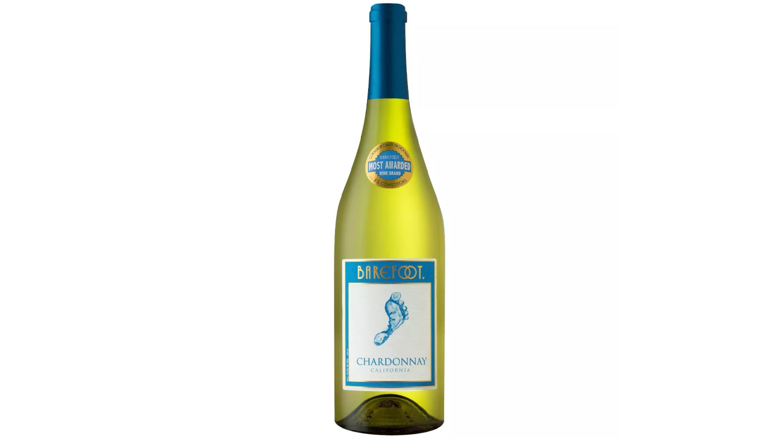 Order Barefoot Chardonnay 750ml food online from Extramile store, San Diego on bringmethat.com