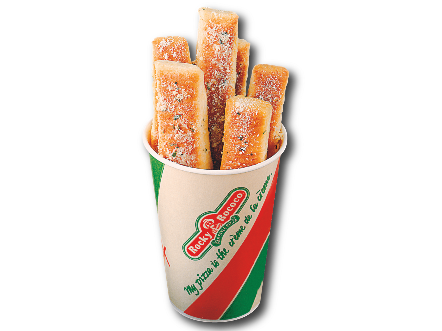 Order 6 Breadsticks food online from Rocky Rococo store, New Berlin on bringmethat.com