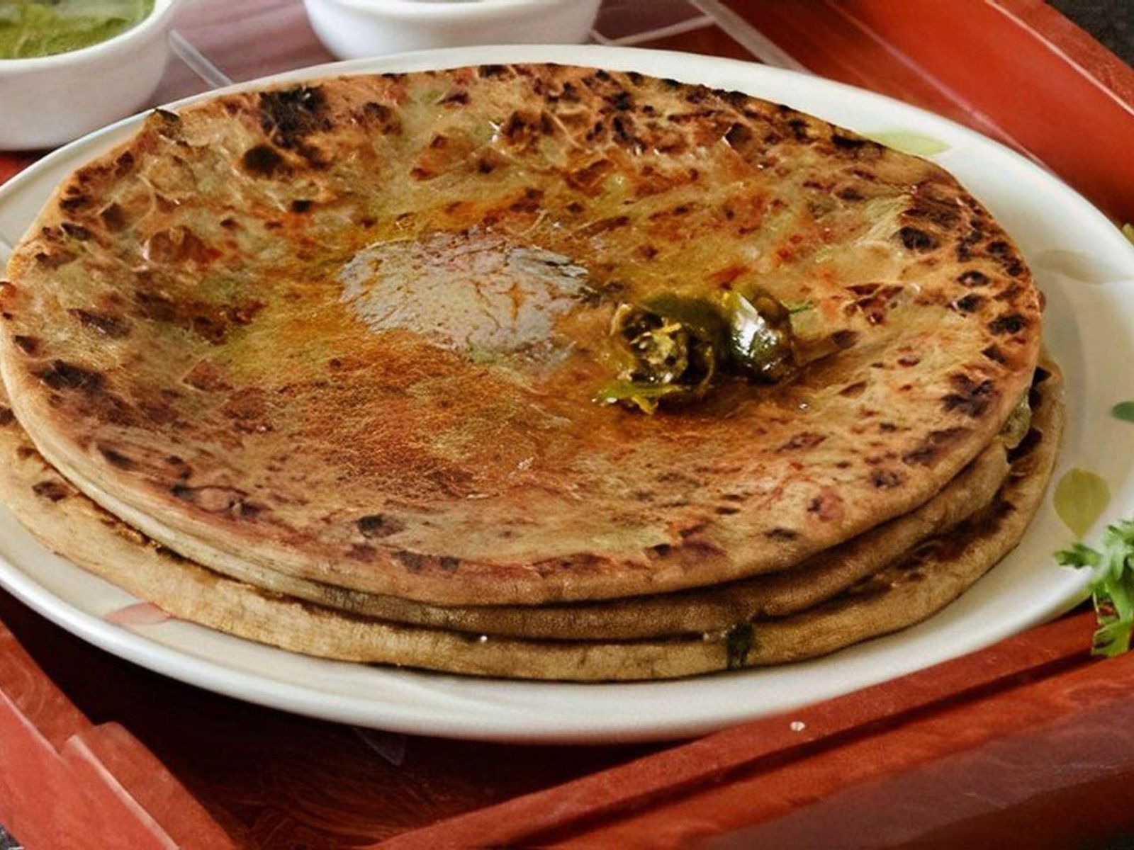 Order Paratha Lacha food online from Curry Home store, Pittsburgh on bringmethat.com