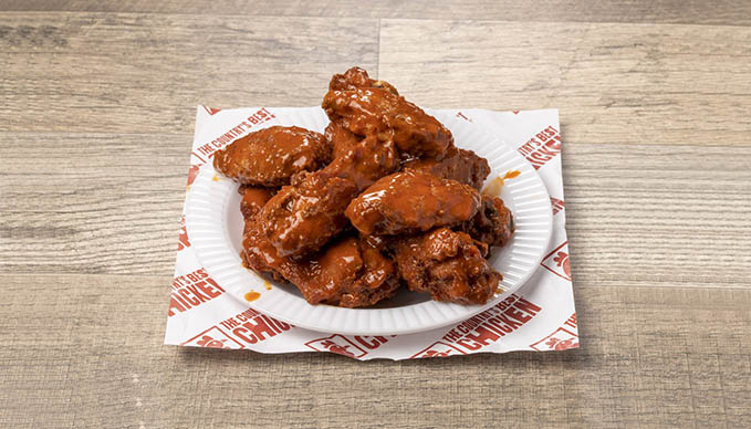 Order Traditional Wings - 16 Piece food online from The Country Best Chicken store, Pueblo on bringmethat.com