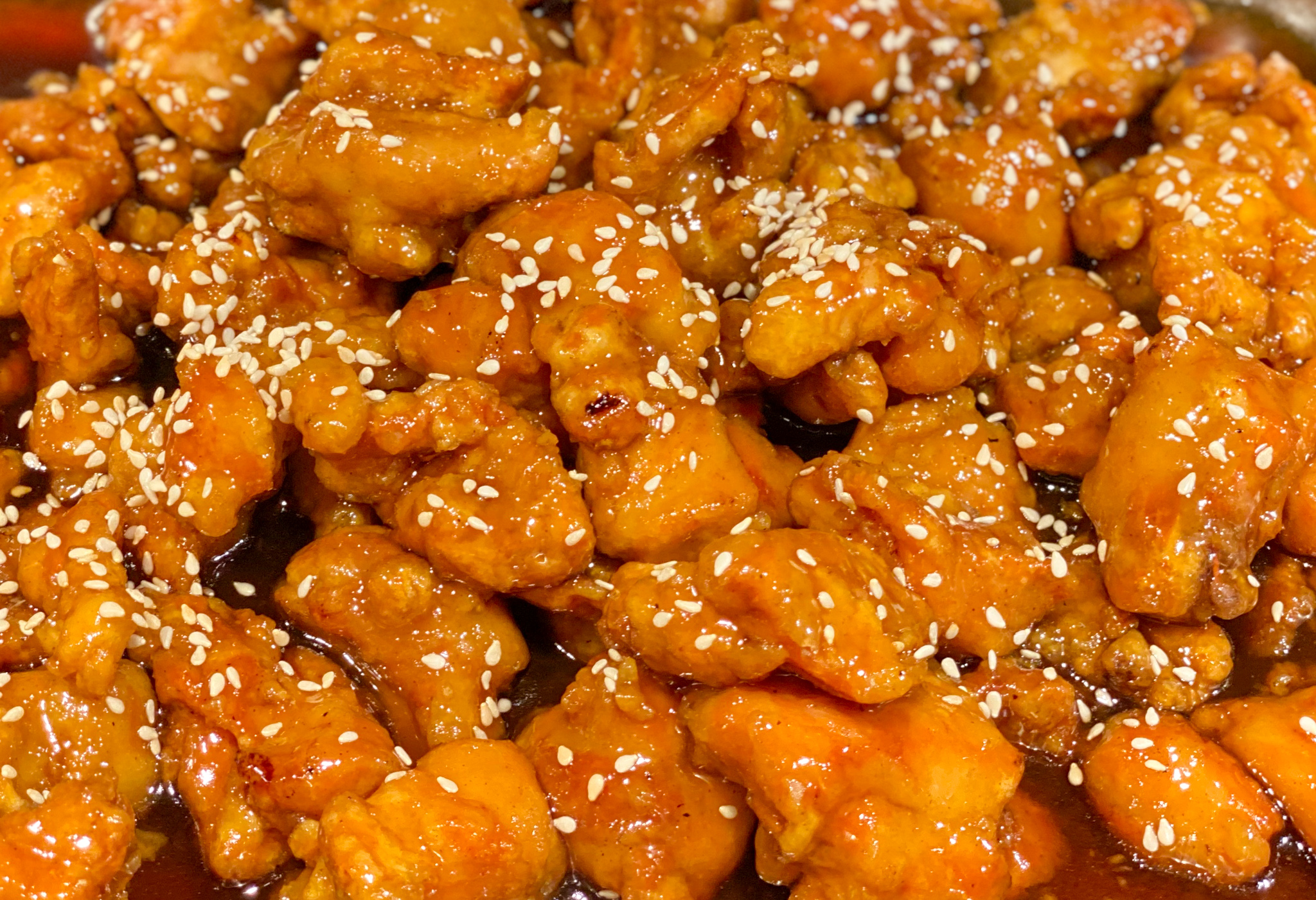 Order Sesame Chicken Entree 芝麻鸡 food online from Rolling With Cream store, McAllen on bringmethat.com