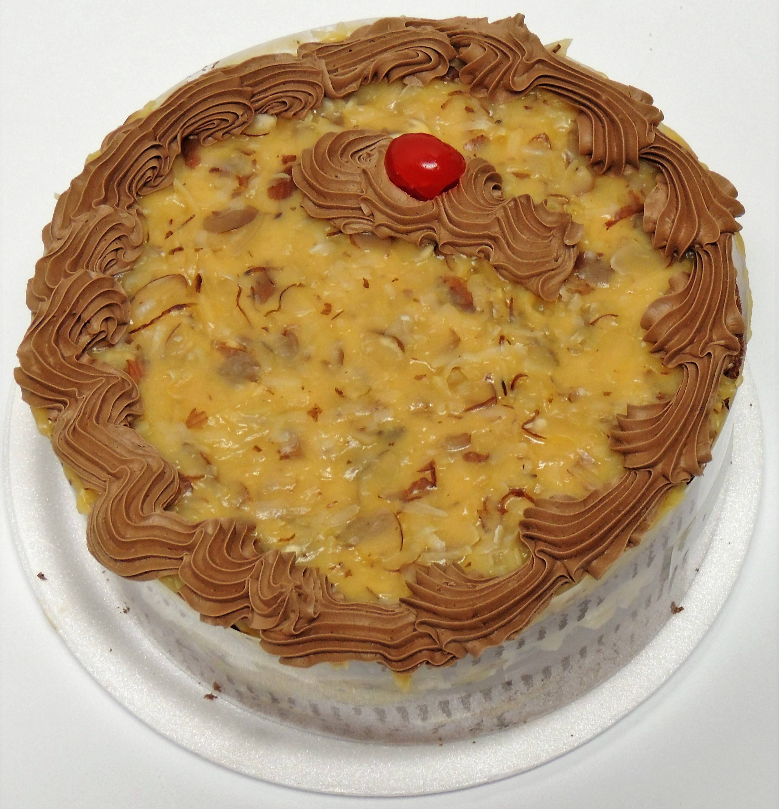 Order German Chocolate Dessert Cake food online from Pastry Perfection store, Boise on bringmethat.com