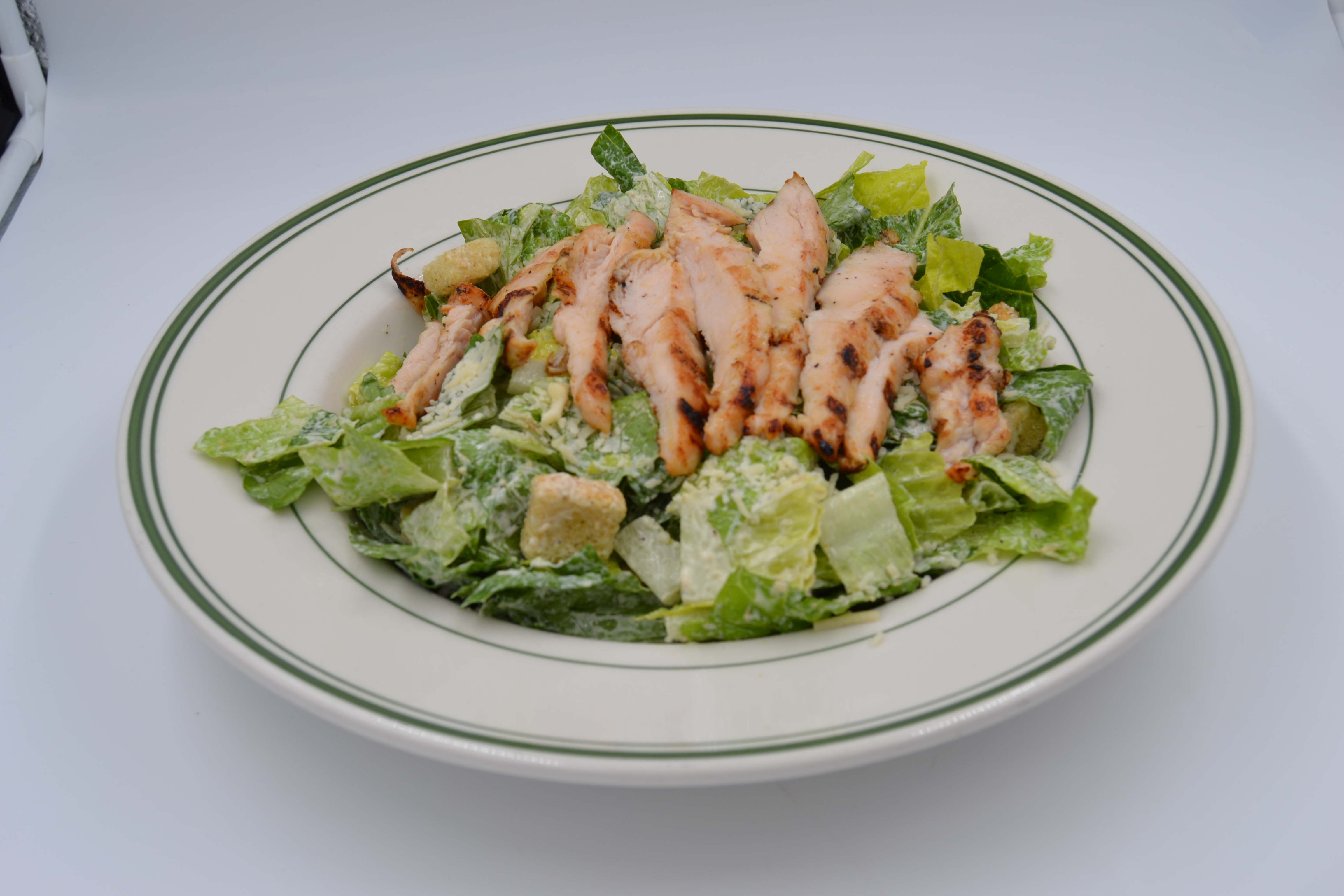 Order Chicken Caesar Salad food online from J & M store, Escondido on bringmethat.com