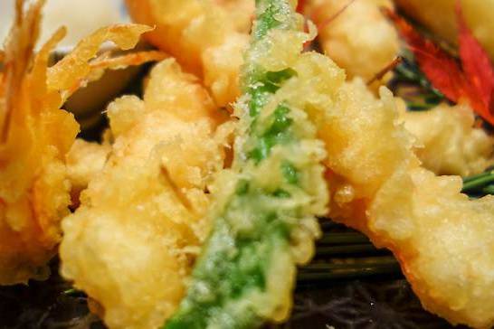 Order Shrimp & Veggie Tempura food online from I Luv Sushi store, Rockford on bringmethat.com