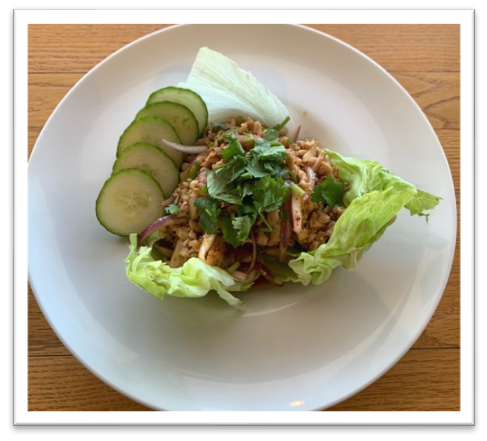 Order Larb Gai Salad food online from Thai Chili Restaurant store, Salem on bringmethat.com