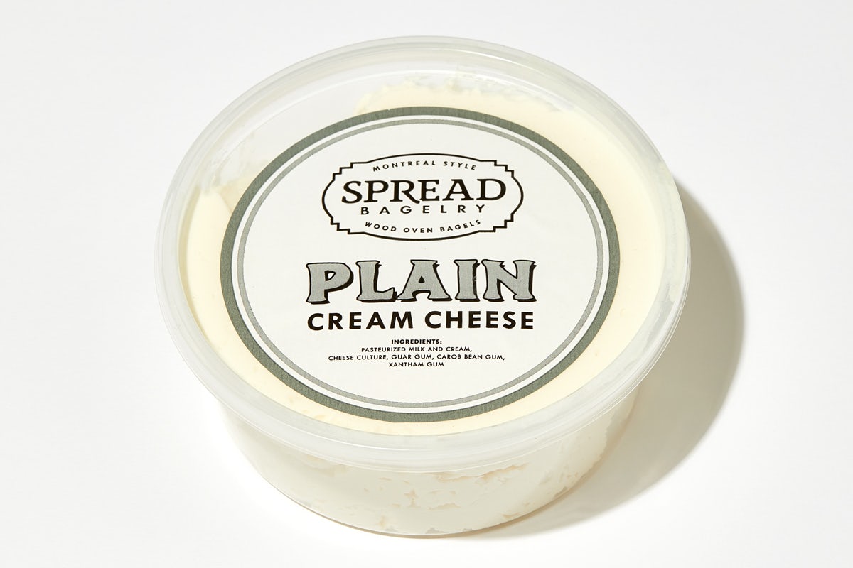 Order Package Plain Cream Cheese food online from Spread Bagelry store, Wayne on bringmethat.com