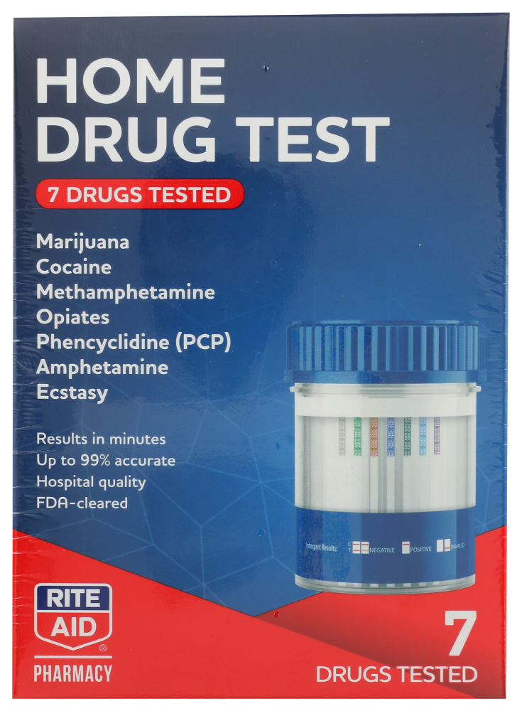 Order Rite Aid Pharmacy 7-Panel Home Drug Test - 1 ct food online from Rite Aid store, ELMIRA on bringmethat.com