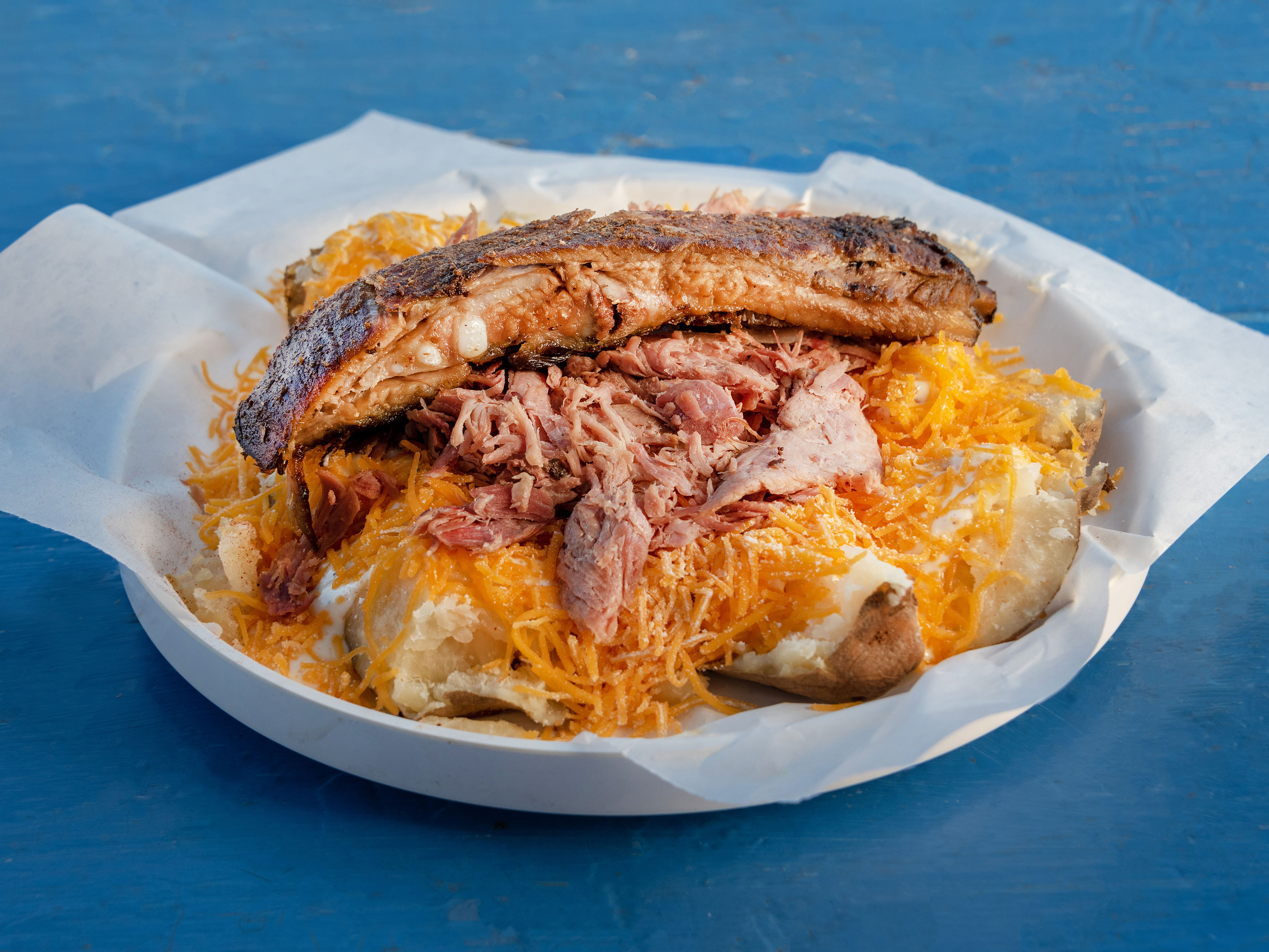 Order 2 Meats Potato food online from Big Daddy's Bbq store, Tulsa on bringmethat.com
