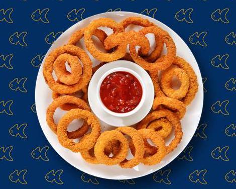 Order Crispy Onion Rings food online from Fat Fish store, Chicago on bringmethat.com