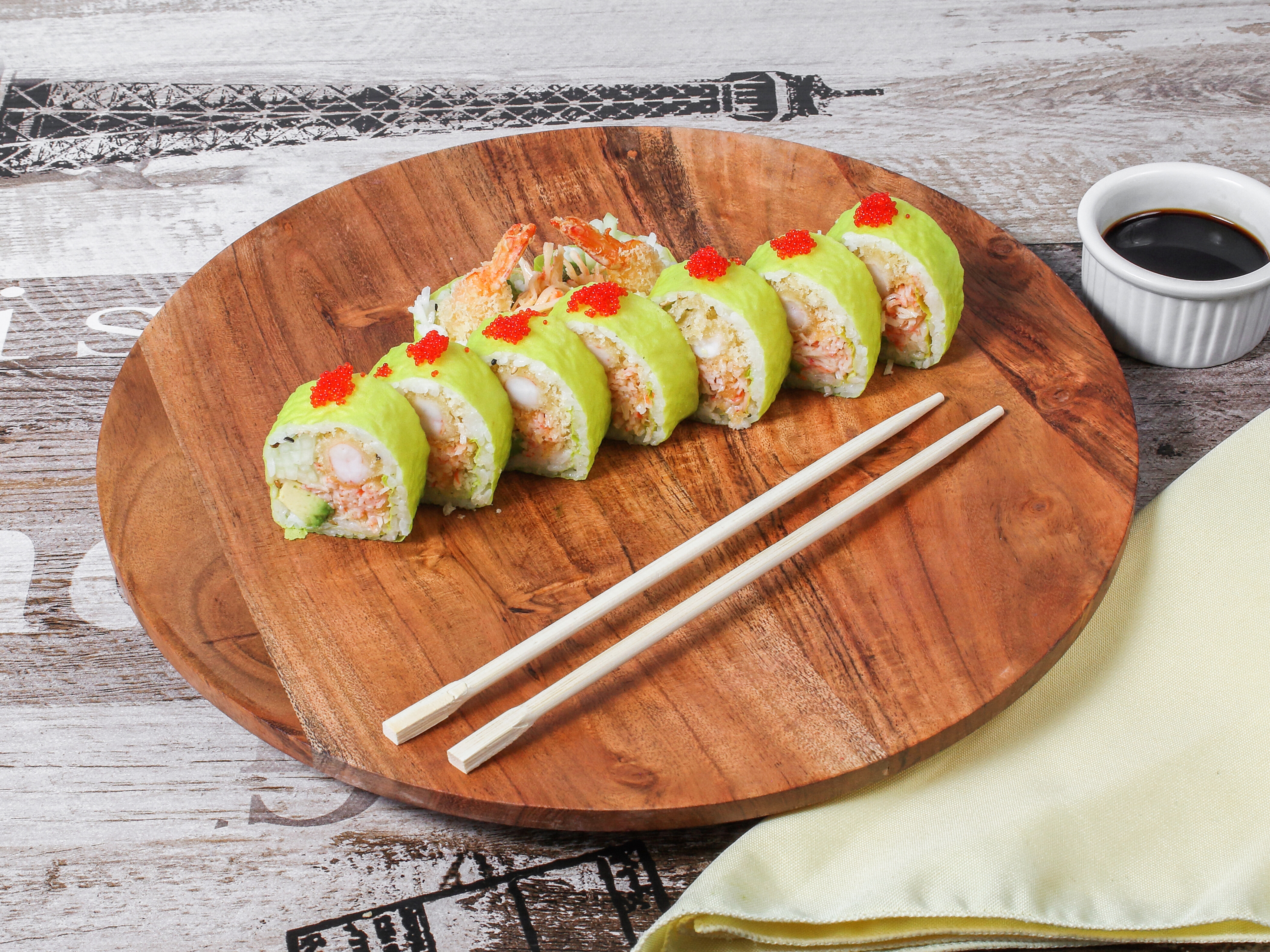 Order Paradise Roll food online from Chef 21 Sushi Burger store, Simpsonville on bringmethat.com
