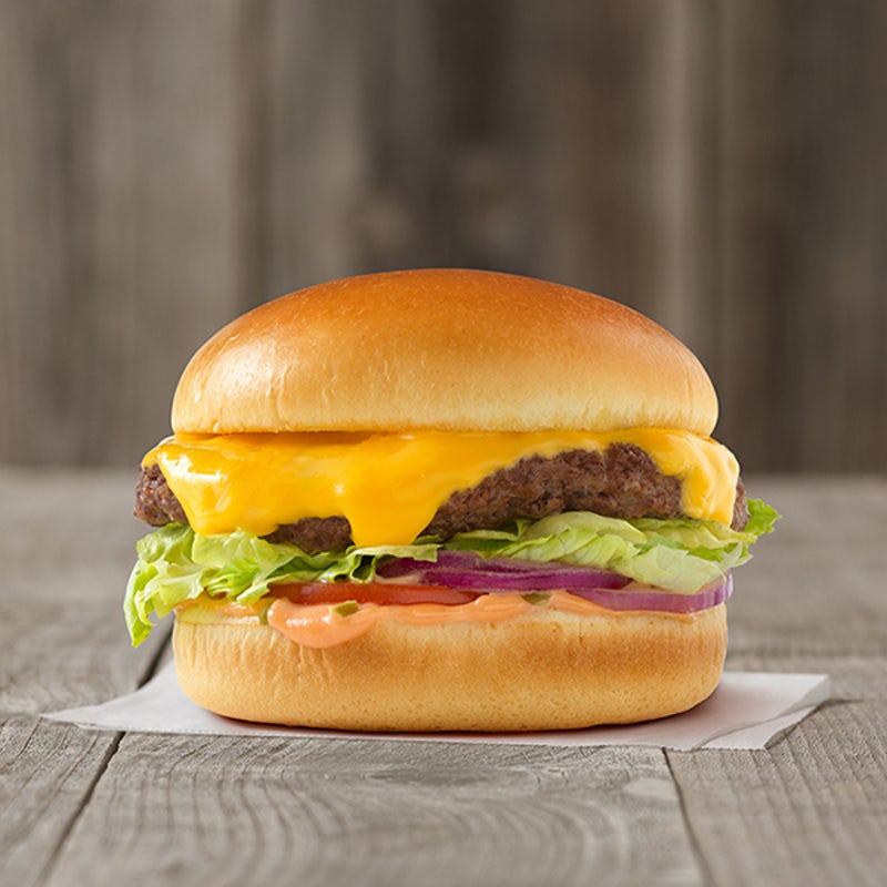 Order West Coast Cheeseburger food online from Good Times Burgers & Frozen Custard #140 store, Aurora on bringmethat.com