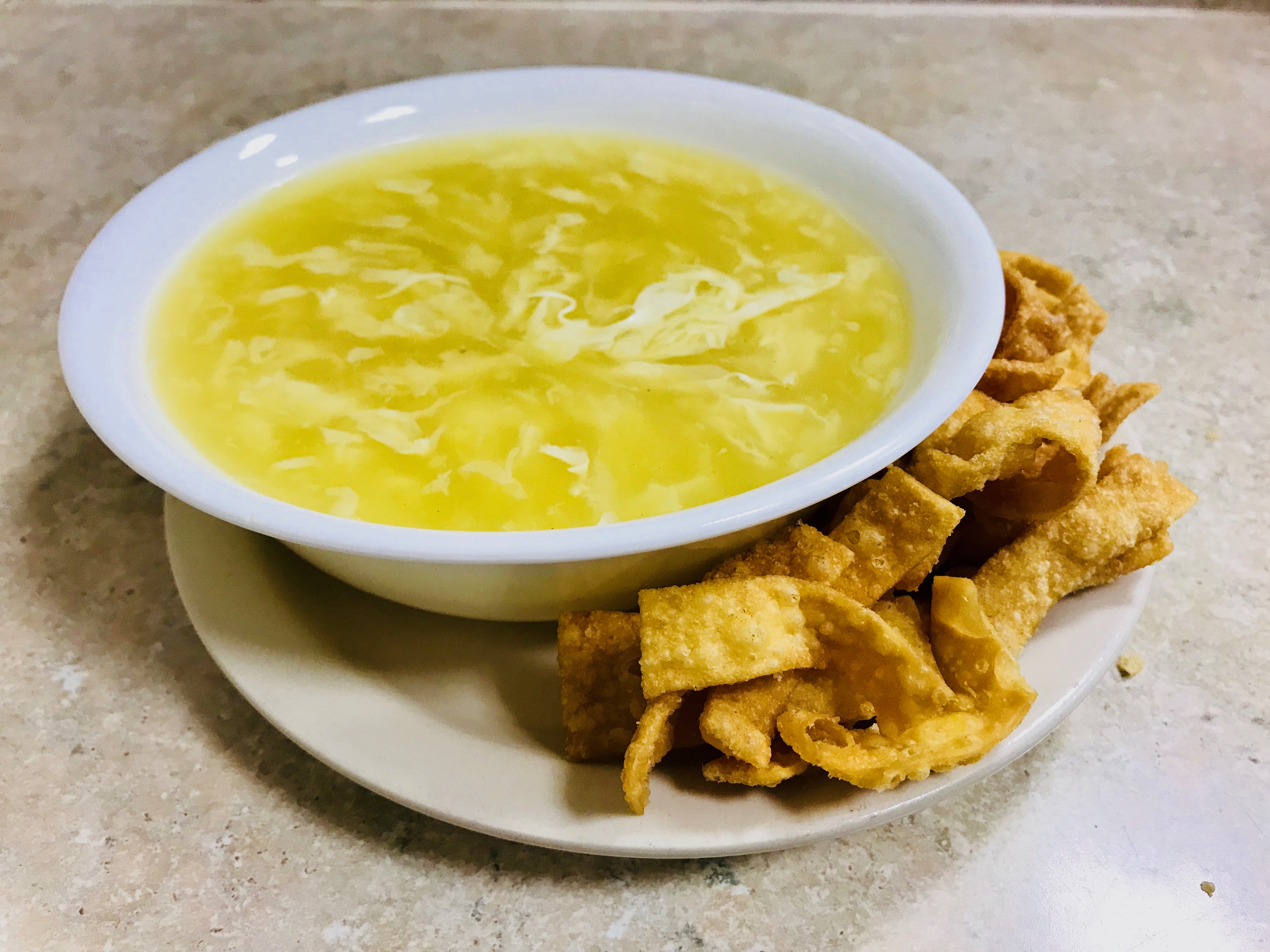 Order S3. Egg Drop Soup food online from China Island store, Mansfield on bringmethat.com