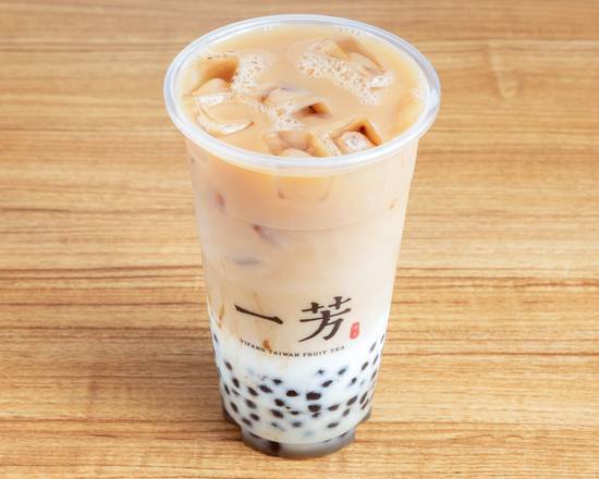 Order Black Tea Latte 紅茶鮮奶 food online from Yifang Taiwanese Fruit Tea store, Seattle on bringmethat.com